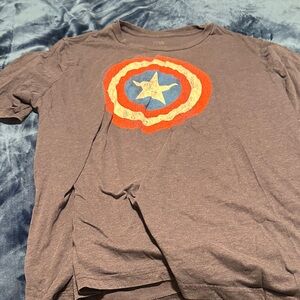 Graphic T-Shirt with Star and Stripes